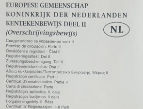 auto overschrijven tenaamstelling