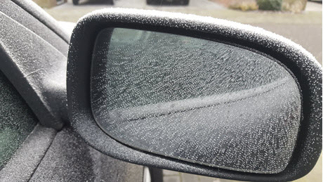 autospiegels ijsvrij maken