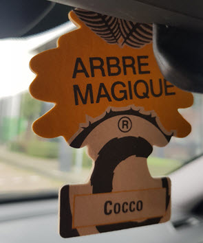 auto luchtverfrisser geurboompje