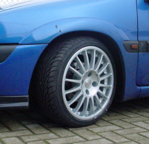 velgen poedercoaten kleur