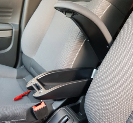 armsteun auto met opbergvak