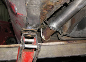 auto bodemplaat verroest