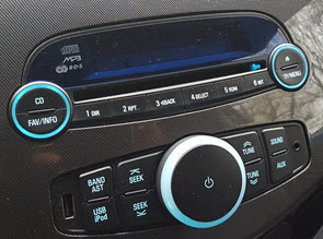 autoradio in auto