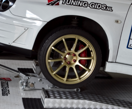 bandenzwart voor en na