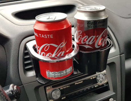 bekerhouder auto ventilatierooster