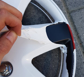 steenslagschade tesa folie