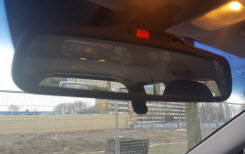 binnenspiegel auto instellen