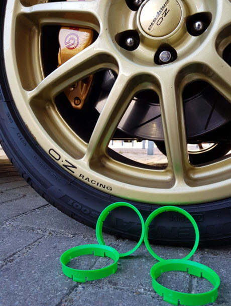 centreerringen velgen