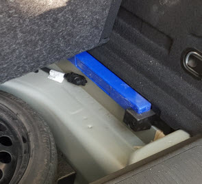 Gevarendriehoek-auto