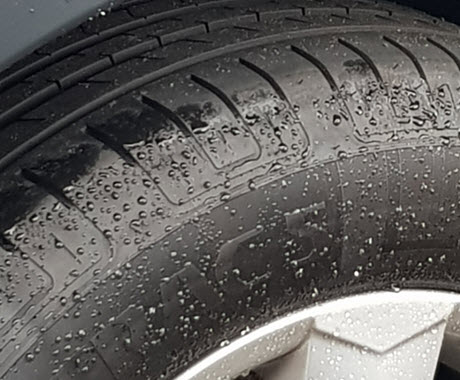 doffe banden glimmend krijgen