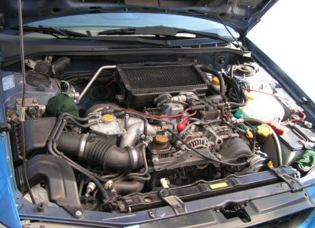 motorcompartiment schoonmaken