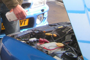 motorblok schoonmaken