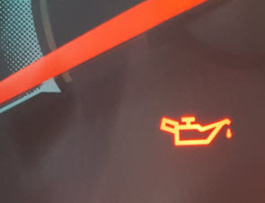 waarschuwingslampje olie