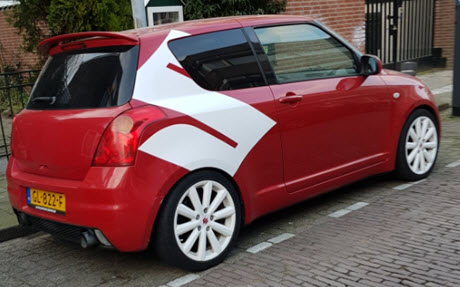 ramen blinderen auto