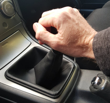 short shift onderkant auto