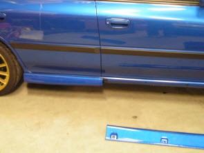 Sideskirts monteren