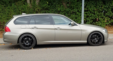 Sideskirts met aerodynamische vorm