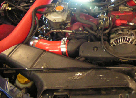 siliconen slang rood