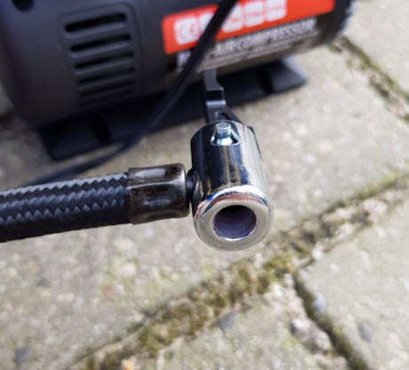 snelsluit ventiel mini compressor