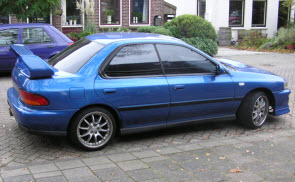 geblindeerde achterramen