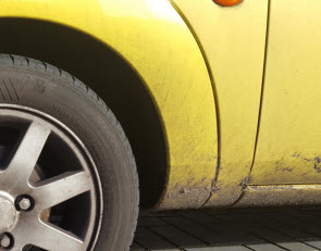 teer verwijderen auto