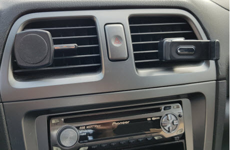 telefoonhouder auto ventilatierooster