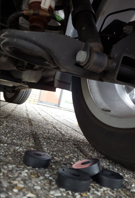 veerwegbegrenzer auto