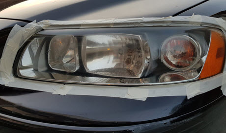 zelf koplampen polijsten