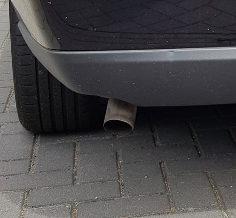 zonder uitlaat sierstuk